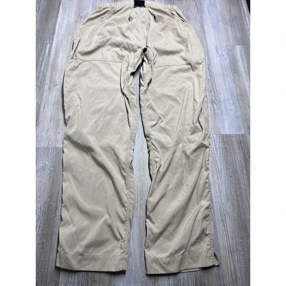 The North Face Pull‎ On Pants Vented Knee Belted Elastic Waist Men's XL Hiking